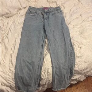 Edikted Boyfriend Blue Jeans Relaxed Fit